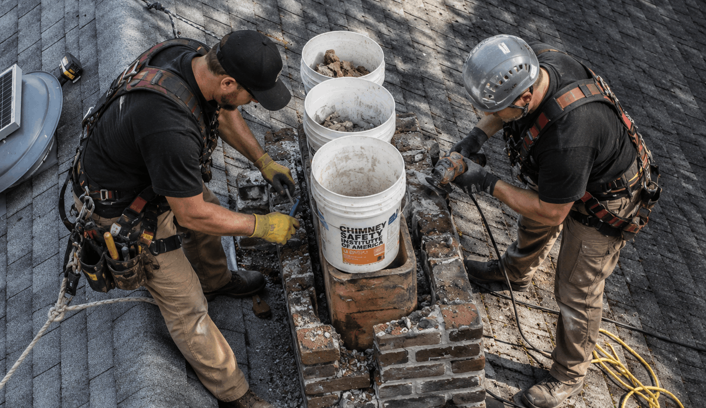 Chimney Deep Cleaning PCR