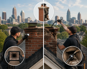 Level 1 vs Level 2 Chimney Inspection in Atlanta | Complete Guide Level 1 vs Level 2 Chimney Inspection in Atlanta